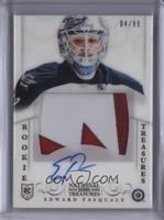 Rookie Treasures Patch Autograph - Edward Pasquale #/99