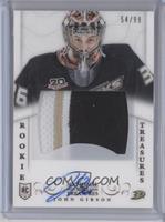 Rookie Treasures Patch Autograph - John Gibson #/99