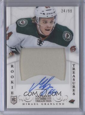 2013-14 Panini National Treasures - [Base] #186 - Rookie Treasures Patch Autograph - Mikael Granlund /99