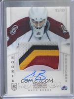 Rookie Treasures Patch Autograph - Reto Berra #/99