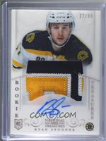 Rookie Treasures Patch Autograph - Ryan Spooner #/99