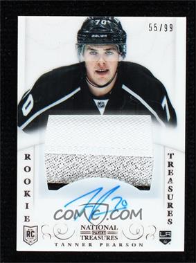 2013-14 Panini National Treasures - [Base] #214 - Rookie Treasures Patch Autograph - Tanner Pearson /99 [Noted]