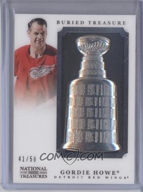 2013-14 Panini National Treasures - Buried Treasure #BT-GH - Gordie Howe /50