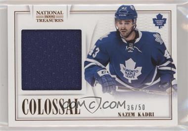 2013-14 Panini National Treasures - Colossal #CO-NK - Nazem Kadri /50