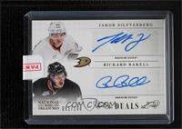 Jakob Silfverberg, Rickard Rakell [Uncirculated] #/100