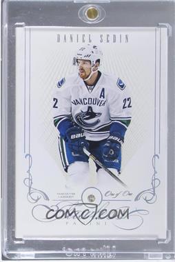 2013-14 Panini National Treasures - Flawless - Platinum #185 - Daniel Sedin /1