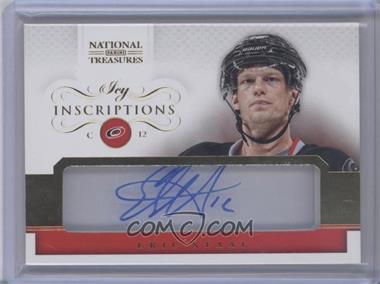 2013-14 Panini National Treasures - Icy Inscriptions #II-ERS - Eric Staal