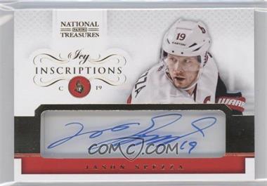 2013-14 Panini National Treasures - Icy Inscriptions #II-JSP - Jason Spezza