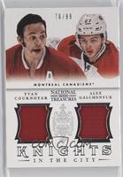 Yvan Cournoyer, Alex Galchenyuk #/99