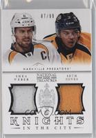 Shea Weber, Seth Jones #/99