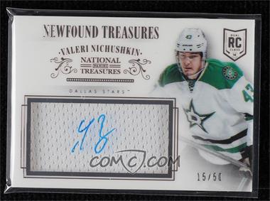 2013-14 Panini National Treasures - Newfound Treasures Autographed Jerseys #NT-VN - Valeri Nichushkin /50 [EX to NM]