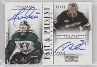 Frederik Andersen, Guy Hebert #/99