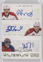 Brad Boyes, Drew Shore, Roberto Luongo #/75