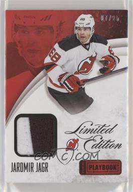 2013-14 Panini Playbook - Limited Edition Materials - Prime #LE-JJ - Jaromir Jagr /25