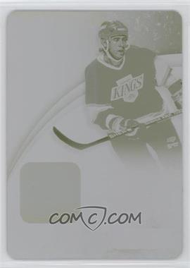 2013-14 Panini Playbook - Limited Edition Materials - Printing Plate Yellow #LE-BN - Bernie Nicholls /1