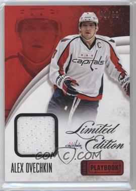 2013-14 Panini Playbook - Limited Edition Materials #LE-OVI - Alex Ovechkin /99