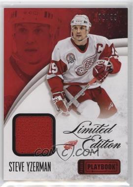 2013-14 Panini Playbook - Limited Edition Materials #LE-SY - Steve Yzerman /99