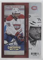 P.K. Subban #/100