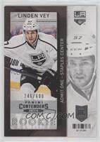 Rookie - Linden Vey [EX to NM] #/600