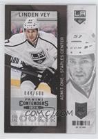 Rookie - Linden Vey #/600