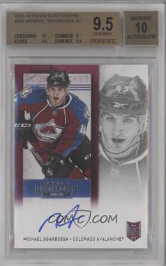 2013-14 Panini Playoff Contenders - [Base] #206 - Rookie Ticket - Michael Sgarbossa [BGS 9.5 GEM MINT]