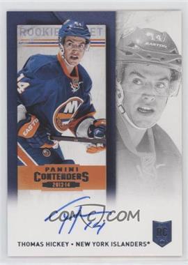 2013-14 Panini Playoff Contenders - [Base] #247.1 - Rookie Ticket - Thomas Hickey (Base)