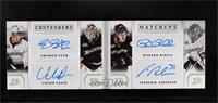 Emerson Etem, Frederik Andersen, Rickard Rakell, Viktor Fasth #/199