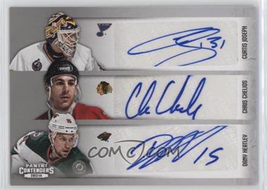 2013-14 Panini Playoff Contenders - Contenders Sixes #C6-WIS - Ben Street, Brendan Smith, Chris Chelios, Curtis Joseph, Dany Heatley, Kyle Turris