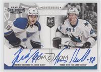 Vladimir Tarasenko, Tomas Hertl #/50