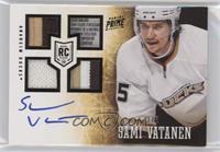 Rookie Patch Autograph - Sami Vatanen #/3