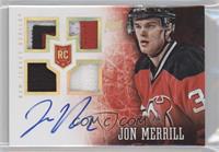 Rookie Patch Autograph - Jon Merrill #/25