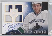 Rookie Patch Autograph - Jordan Schroeder #/50