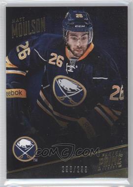 2013-14 Panini Prime - [Base] #10 - Matt Moulson /299