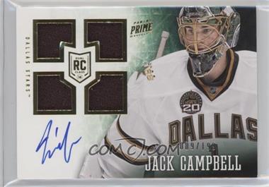 2013-14 Panini Prime - [Base] #102 - Rookie Patch Autograph - Jack Campbell /199 [EX to NM]