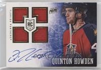 Rookie Patch Autograph - Quinton Howden #/199