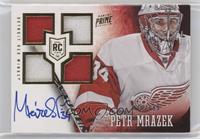 Rookie Patch Autograph - Petr Mrazek [EX to NM] #/199