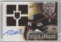 Rookie Patch Autograph - Frederik Andersen #/199