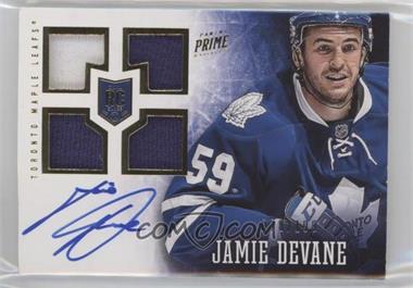 2013-14 Panini Prime - [Base] #182 - Rookie Patch Autograph - Jamie Devane /199