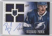 Rookie Patch Autograph - Richard Panik #/199