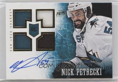 2013-14 Panini Prime - [Base] #187 - Rookie Patch Autograph - Nick Petrecki /199