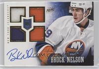 Rookie Patch Autograph - Brock Nelson #/199