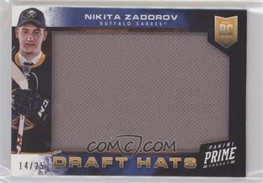 2013-14 Panini Prime - Draft Hats #DH-NZ - Nikita Zadorov /25