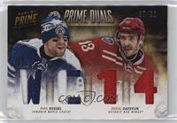 Pavel Datsyuk, Phil Kessel #/50