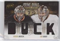 Frederik Andersen, Igor Bobkov [EX to NM] #/200