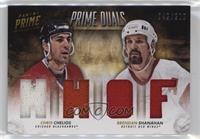 Brendan Shanahan, Chris Chelios #/200