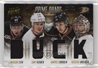 Emerson Etem, Frederik Andersen, Hampus Lindholm, Sami Vatanen #/50