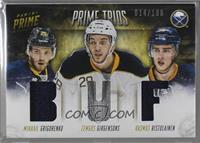 Mikhail Grigorenko, Zemgus Girgensons, Rasmus Ristolainen [Noted] #/100