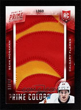 2013-14 Panini Prime - Rookie Prime Colors - Logos #RPC-SM - Sean Monahan /40