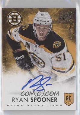 2013-14 Panini Prime - Signatures #S-RSP - Ryan Spooner /99