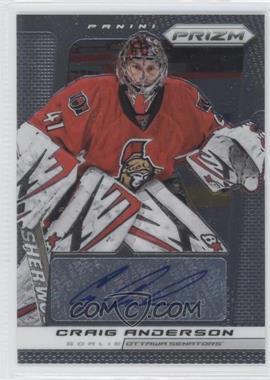 2013-14 Panini Prizm - Autographs #A-CA - Craig Anderson